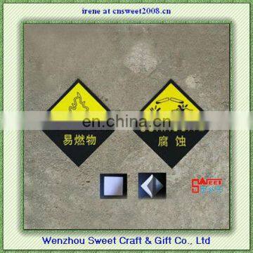 PVC sticker/ Adhesive Safety Sign/ PVC label