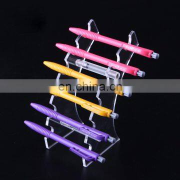 Eco-friendly Durable Desktop Acrylic Pen Display Rack For Stationery Retail Store photo-2