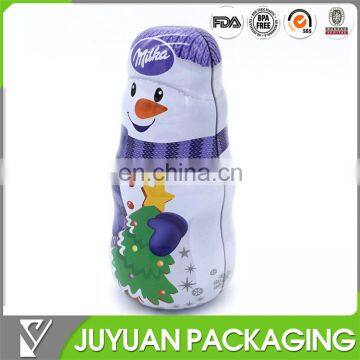 2015 Christmas snow main tin toy/custom tin doll