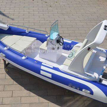 18 Feet 5.5m RIB Boat 550/rigid Inflatable Boat/RIBS/yacht Tender/fishing Boat/tourist Boat/rescue Boat photo-2