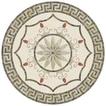 NEW Popular Floor Design Marble Waterjet Medallion photo-2