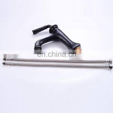 Hot Sale Tiny Retro Single Handle Brass Bathroom Basin Faucet photo-4