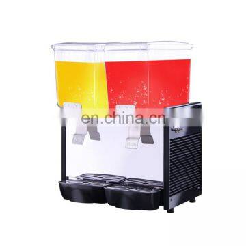 18L X 2 Tanks 9.5 Gallon different Fruit Juice Cold drink dispenser