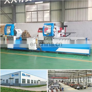 Digital display double head cutting saw / UPVC window making machine