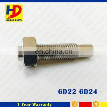 Valve Adjusting Bolt 6D22 6D24 Screw Diesel Engine Parts