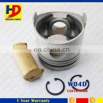 Excavator Diesel Engine Parts Engine Piston W04D OEM Number 13216-1460