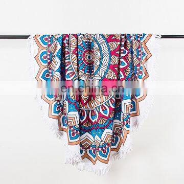 Custom Digital Printed Microfibre Stripe Beach Towel With LOGO photo-4