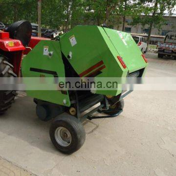 CE Small tractor round hay baler