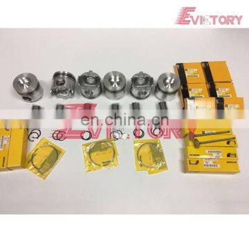 For caterpillar E200B engine parts  3116 3116TA piston and piston ring set