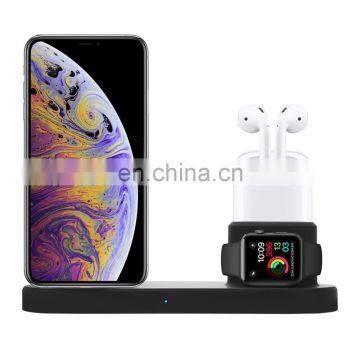 Fast Charging With Charging Dock Wireless Charger Stand for Mobile Phones and Smart Watch photo-3