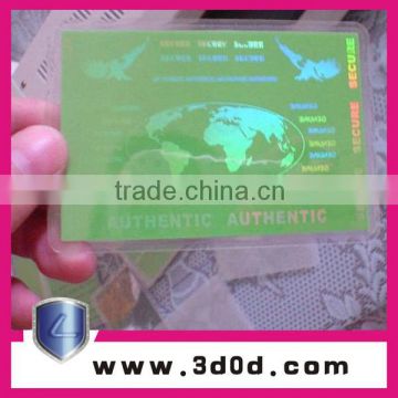 pvc id card badge hologram