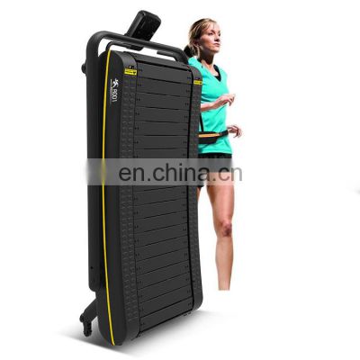 Mini treadmill equipment foldable manual and slim running machine  self-powered curved treadmill,for home use