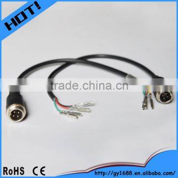 4 Pin Din Aviation Connector Car Camera Pigtail Cable photo-2