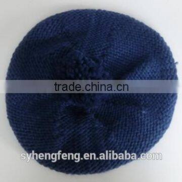 Fashion design coarse needle Beret