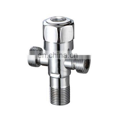 90 Degree 1/2 Stainless Iron Material Brass Core Iron Rod Angle Valve