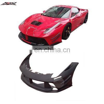 Body Kit for Ferrari 458 PD Body Kits Front Bumper Rear Bumper Hood Carbon Fiber Front Lip Rear Lip Side Skirts Fenders photo-3
