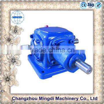 T Series Sprial Helical Bevel agriculture Gearbox Transmission Parts with diesel engines Gear box for harvesting machine