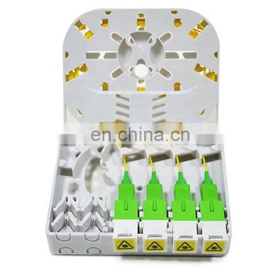 Support customization service 2 port 4 port fiber face plate fiber optic mini terminal box