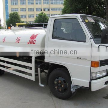 3000 liter small water tank truck