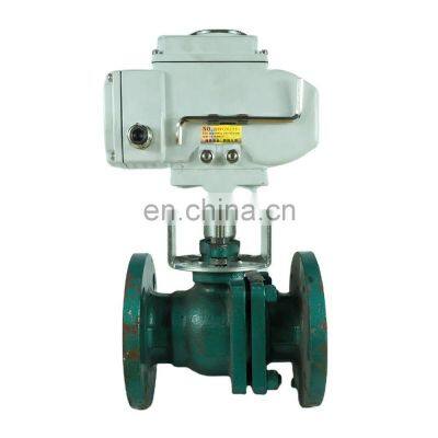 DKV Extruded Aluminum Cylinder Case Electric Hydraulic Actuator Electric Rotary Actuator Ball Valve