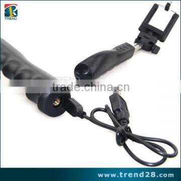 selfie stick bluetooth monopod with cable