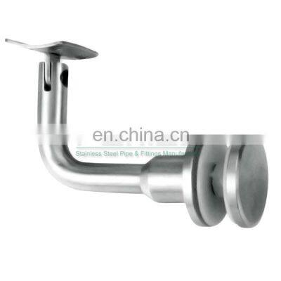 Pj-B416 Stainless Steel Corner Tube Glass Bracket Adjustable Glass Railing Bracket