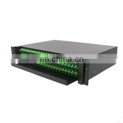 MT-1013 72 Port 2U Fiber Optic Patch Panel With Cable Manager SC UPC Adapror photo-3