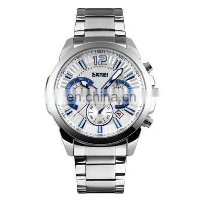 China Factory SKMEI 9108 Quartz Movt Original Brand Watches Men Luxury Wristwatch Male
