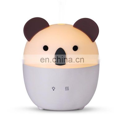 120ML Cute Pet Koala Whisper Quiet Portable Ultrasonic Mini Humidifier Aroma Diffuser