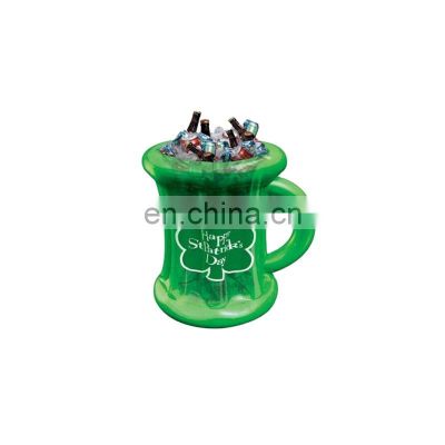 Factory Supply Custom Foldable Beer Ice Bucket with Logo