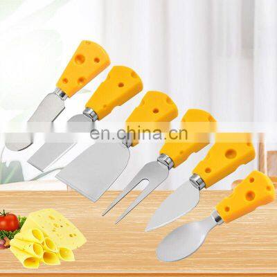 Portable New Arrival Premium Personalized Custom Mini Small 5Pcs Cheese Knife Set