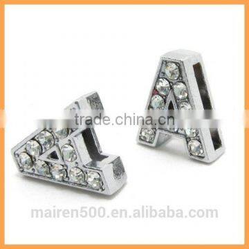 DIY Accessories Rhinestone Slide Alphabet Letter