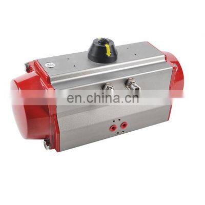 AC220V DN50 Stainless Steel 304 Lug Connection Way Pneumatic Butterfly Valve Pneumatic Actor