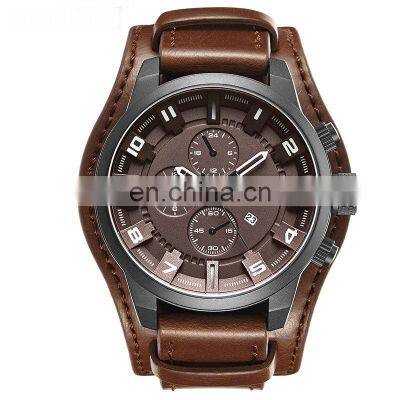 Curren 8225 High Quality Japan Quartz Movement Hand Watch Waterproof Alloy Analog Men's Wrist Watches