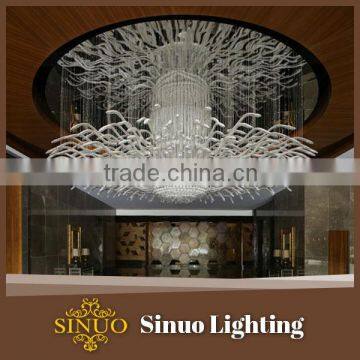 Simple style custom modern elegant crystal wall light