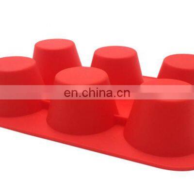 DIY Hemispherical Cake Baking Tool Silicone Chocolate Cake Mold Large 6 Hole Round Silicone Baking Mold photo-3