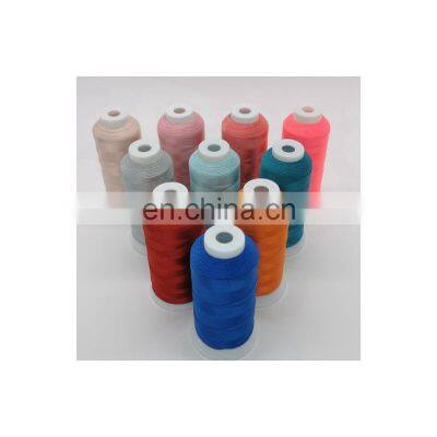 Wholesale high quality Embroidery thread Filament sewing thread 100% polyester