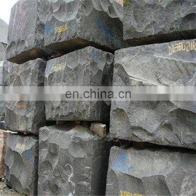 Natural shanxi black granite raw blocks