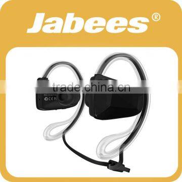 Jabees newest design sport handsfree bluetooth stereo headset water proof