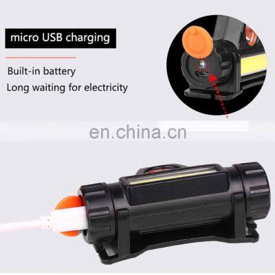 Waterproof Headlight Head Lamp Flashlight LED Head Lamp COB Work Light Camping Headlight Rechargeable photo-4