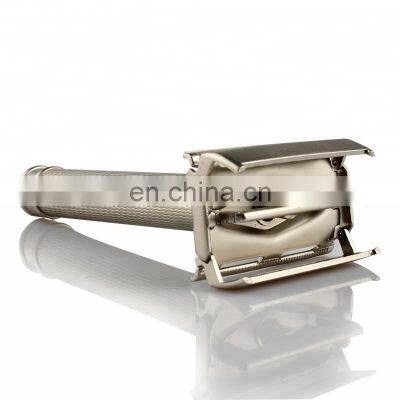 mens adjustable butterfly double edge safety razor