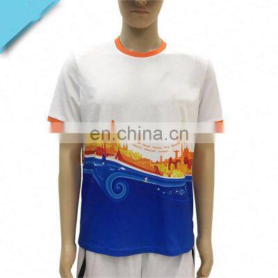 2022 Latest New Custom Cotton Deep V-Neck Blank Gym T-shirt