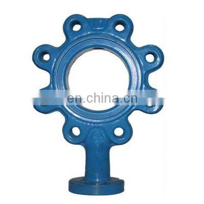 Cast iron electric ectuator keystone butterfly valve