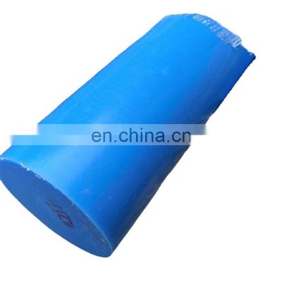 Engineering Plastic 200mm Diameter Blue Nylon Rod Extruded Bar Goods in Stock