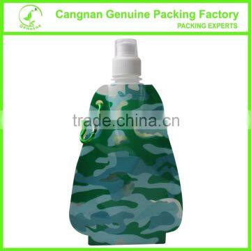 Promotional PET expandable foldable collapsible water bottle