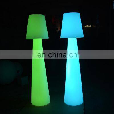 mood floor lamp /Cheap classic Waterproof IP65 sunlight plastic color holiday lighting LED floor standing lamp