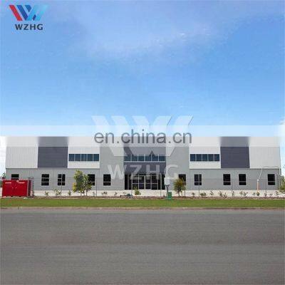 WZH Prefabricated Heavy Metal Welding Steel Frame Structure