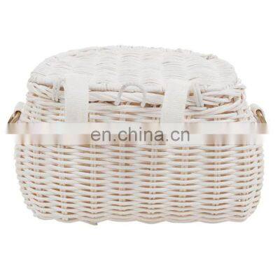 Hot Sale Mini Cuties Rattan Bag For Children Handicraft Kid Basket Bag Wicker Kids Bag Wholesale Supplier photo-3