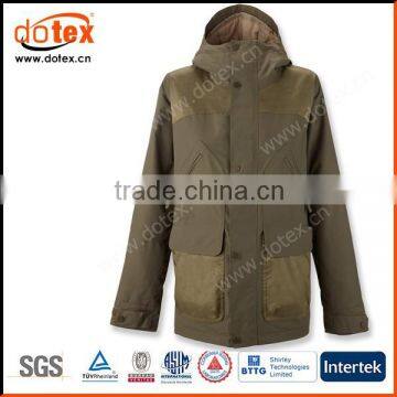 2016 thermal windbreak waterproof DWR men winter coat