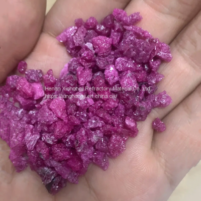 Pink Fused Alumina Price Chrome Electrocorundum Grit F40 F46 Abrasive Raw Material